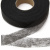 Прокладочная лента (паутинка) DF23, шир. 25 мм (боб. 100 м), цвет чёрный - купить в Новокузнецке. Цена: 2.10 руб.